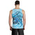 American Samoa Men's Tank Top - Polynesian Turtle Under The Sea - Polynesian Pride