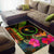 Chuuk Polynesian Personalised Area Rug - Hibiscus and Banana Leaves - Polynesian Pride