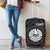 Tahiti Luggage Covers - Tahiti Seal In Polynesian Tattoo Style (Black) Black - Polynesian Pride