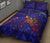 Hawaii Map Kanaka Turtle Quilt Bed Set - Volcano Style - Galaxy - Polynesian Pride