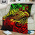 Polynesian Premium Blanket - Reggae Shark Polynesian Tattoo - Polynesian Pride