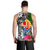 Tahiti Men Tank Top - Turtle Plumeria Banana Leaf - Polynesian Pride