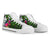 Wallis and Futuna High Top Shoes - Turtle Plumeria Banana Leaf - Polynesian Pride