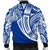 Guam Polynesian Men's Bomber Jacket - Tribal Tattoo - Polynesian Pride