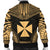 Wallis And Futuna Polynesian Chief Men's Bomber Jacket - Gold Version - Polynesian Pride