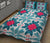 Hawaii Pattern Christmas Tropical Hawaiian Quilt Bed Set - Zoo Style - AH - Polynesian Pride