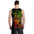 Hawaii Polynesian Personalised Men's Tank Top - Vintage Polynesian Turtle (Reggae) - Polynesian Pride