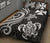 Wallis and Futuna Quilt Bed Set - White Tentacle Turtle - Polynesian Pride