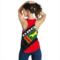 Papua New Guinea Women's Racerback Tank - Oro Province - Polynesian Pride