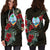 Guam Hoodie Dress - Guam Flag Hibiscus - Polynesian Pride