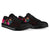 Hawaii Low Top Shoe - Kanaka Maoli With Hibiscus On Polynesian Patterns (RED) - Polynesian Pride