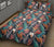 Hawaii Quilt Bed Set Seamless Tropical Flower an Summer AH - Polynesian Pride