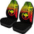 Polynesian Hawaii Car Seat Covers - Tribal Wave Tattoo Reggae - Polynesian Pride