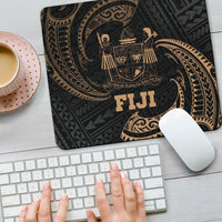 Fiji Polynesian Mouse Pad - Gold Tribal Wave - Polynesian Pride