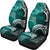 Samoa Car Seat Covers - Samoa Seal Wave Style (Green) - Polynesian Pride