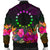 Cook Islands Polynesian Men's Bomber Jacket - Summer Hibiscus - Polynesian Pride