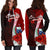 Samoa Polynesian Hoodie Dress - Coat Of Arm With Hibiscus - Polynesian Pride