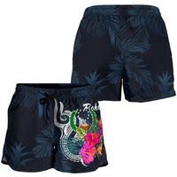 Pohnpei Micronesia Women's Shorts - Tropical Flower - Polynesian Pride