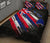 Hawaii Flag Polynesian Quilt Bed Set Black - Polynesian Pride