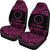 Cook Islands Polynesian Car Seat Covers - Pride Pink Version - Polynesian Pride