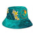 Yap Micronesia Bucket Hat - Manta Ray Ocean - Polynesian Pride