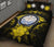 Marshall Islands Polynesian Quilt Bed Set Hibiscus Yellow - Polynesian Pride