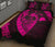 Hawaii Hibiscus Banzai Surfing Quilt Bed Set Pink - Polynesian Pride