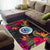 Federated States of Micronesia Area Rugs Hibiscus Polynesian Pattern - Polynesian Pride