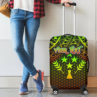 Polynesian Kosrae Personalised Luggage Covers - Reggae Vintage Polynesian Patterns Reggae - Polynesian Pride