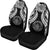 Palau Polynesian Car Seat Covers Pride Seal And Hibiscus Black - Polynesian Pride