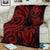 Polynesian Hawaii Premium Blanket - Red Tentacle Turtle - Polynesian Pride