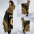 Pohnpei Polynesian Chief Hooded Blanket - Gold Version - Polynesian Pride