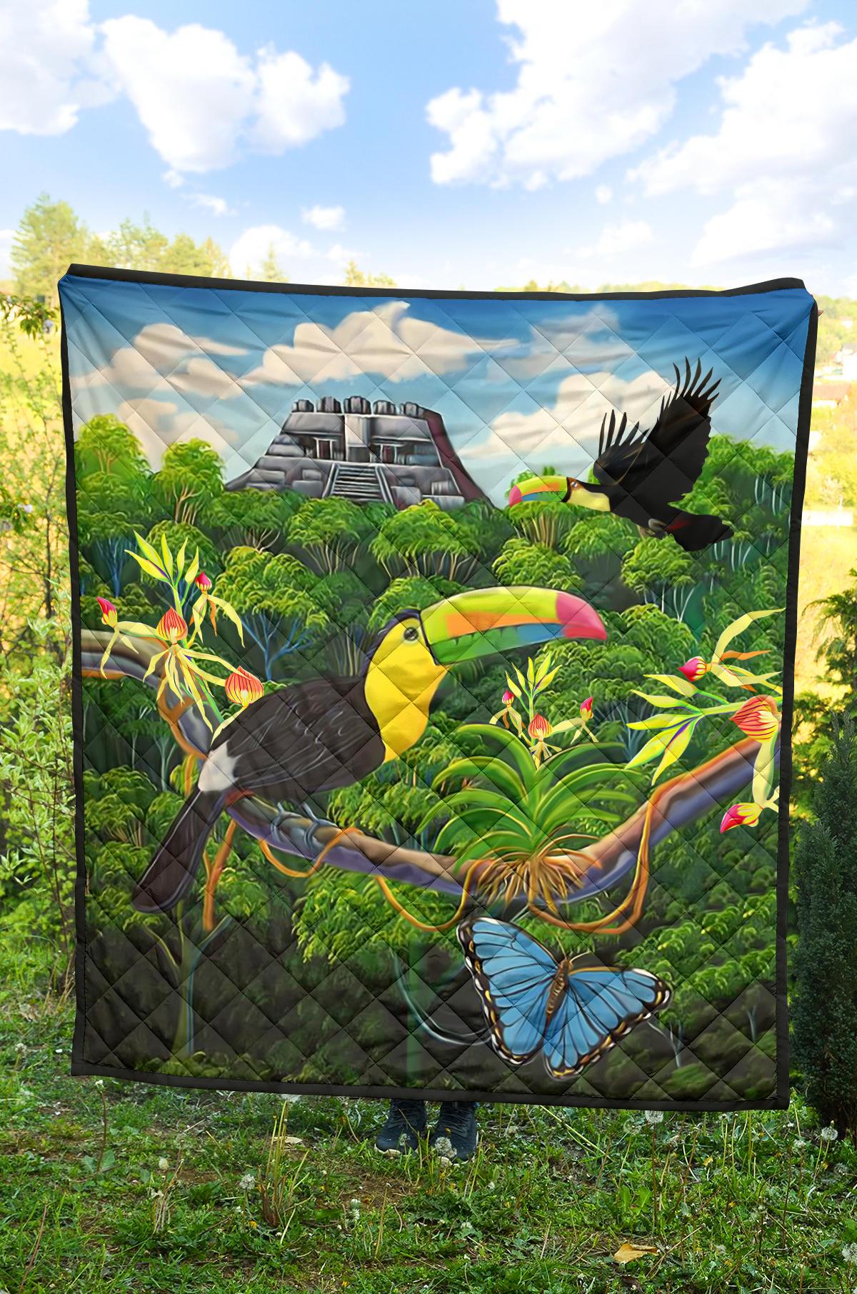 Wonderful Jungle Premium Quilt - Polynesian Pride