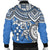 Kosrae Polynesian Bomber Jacket (Men) - Polynesian Turtle - Polynesian Pride