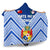 Mate Ma'a Tonga Rugby Hooded Blanket Polynesian Creative Style - Blue - Polynesian Pride