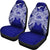 American Samoa Car Seat Covers - American Samoa Seal Map Blue - Polynesian Pride