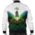 Maori Manaia New Zealand Men Bomber Jacket Rasta - Polynesian Pride