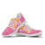 Hawaii Polynesian Hibiscus Sneakers - JVT Style - Pink - Polynesian Pride