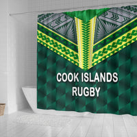 Cook Islands Rugby Shower Curtain - Polynesian Pride