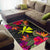 Hawaii Area Rugs Hibiscus Polynesian Pattern - Polynesian Pride