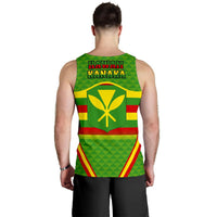 Hawaii Kakau Kanaka Maoli Men's Tank Top Line Sport - Polynesian Pride