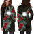 Marshall Islands Hoodie Dress - Marshall Islands Flag Hibiscus - Polynesian Pride