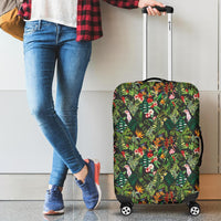 Tropical Flamingo Hibiscus Luggage Cover - Polynesian Pride