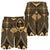 Guam Polynesian Men's Shorts - Guam Gold Seal with Polynesian Tattoo - Polynesian Pride