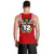 Tonga Rugby Men's Tank Top Royal Style - Polynesian Pride