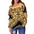 Polynesian Women's Off Shoulder Sweater 26 - Polynesian Pride