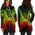 New Caledonia Polynesian Hoodie Dress Map Reggae - Polynesian Pride