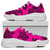 Polynesian Turtle Palm And Sea Pebbles Pink Chunky Sneakers - Polynesian Pride