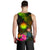 Marshall Islands Polynesian Personalised Men's Tank Top - Hibiscus and Banana Leaves - Polynesian Pride