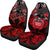 Samoa Polynesian Car Seat Covers - Eagle Tribal Pattern Red - Polynesian Pride